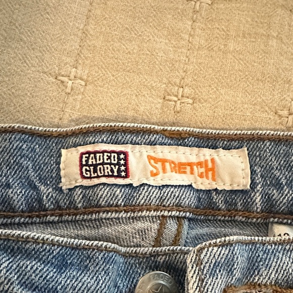 Faded Glory Light Blue Straight Leg Jeans - Picture 2 of 4